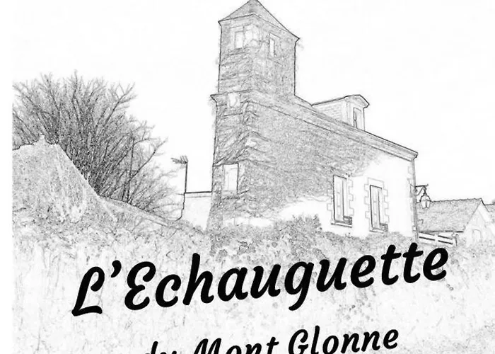 Дом отдыха L'echauguette Du Mont Glonne Saint-Florent-le-Vieil