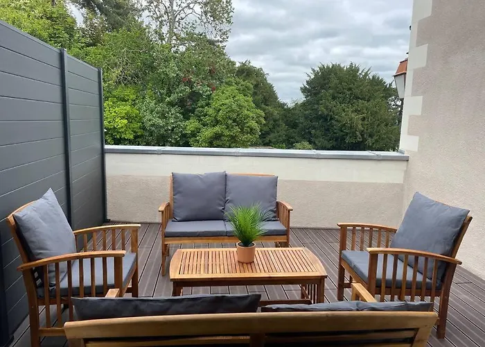 Дом отдыха L'echauguette Du Mont Glonne Saint-Florent-le-Vieil